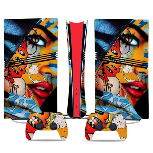 Konsolen Skin Für PS5 Pro Skin Disc Edition & Für PS5 Pro Skin Digital Edition Konsole Und Controller Vinyl Cover Skins Wraps Kratzfest Kompatibel 38535 Skins Wraps Geschenk Blasenfrei(Digital Edition Konsolen Skin Für PS5 Pro Skin Disc Edition & Für PS5 Pro Skin Digital Edition Konsole Und Controller Vinyl Cover Skins Wraps Kratzfest Kompatibel 38535 Skins Wraps Geschenk Blasenfrei(Digital Edition von YLMKMVLCZC