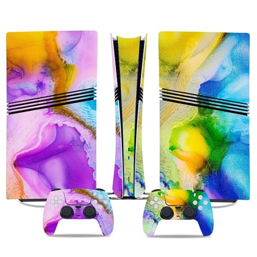 Konsolen Skin Für PS5 Pro Skin Disc Edition & Für PS5 Pro Skin Digital Edition Konsole Und Controller Vinyl Cover Skins Wraps Kratzfest Kompatibel 83234 Skins Wraps Geschenk Blasenfrei(Disc Version) Konsolen Skin Für PS5 Pro Skin Disc Edition & Für PS5 Pro Skin Digital Edition Konsole Und Controller Vinyl Cover Skins Wraps Kratzfest Kompatibel 83234 Skins Wraps Geschenk Blasenfrei(Disc Version) von YLMKMVLCZC