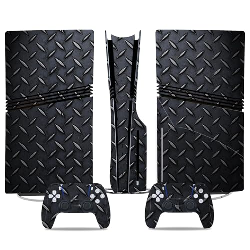 Konsolen Skin Für PS5 Pro Skin Disc Edition & Für PS5 Pro Skin Digital Edition Konsole Und Controller Vinyl Cover Skins Wraps Kratzfest Kompatibel 84442 Skins Wraps Geschenk Blasenfrei(Digital Edition von YLMKMVLCZC