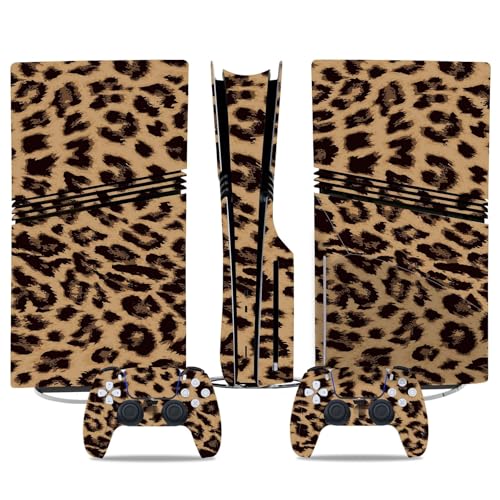 Konsolen Skin Für PS5 Pro Skin Disc Edition & Für PS5 Pro Skin Digital Edition Konsole Und Controller Vinyl Cover Skins Wraps Kratzfest Kompatibel 86799 Skins Wraps Geschenk Blasenfrei(Digital Edition von YLMKMVLCZC