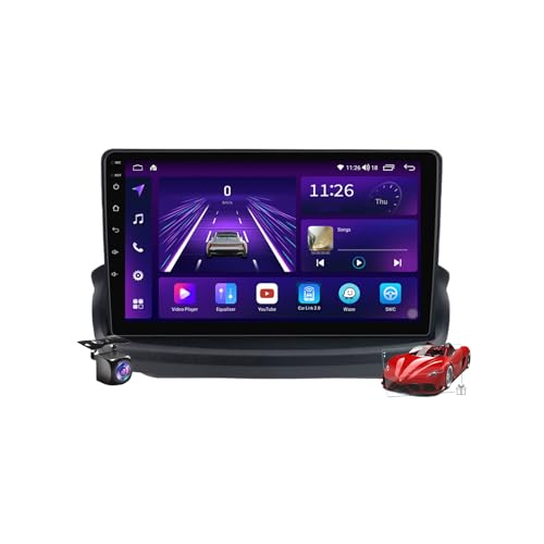 Android 15.0 Autoradio Stereo Navi mit 4G 5G WiFi DSP Carplay für Rohens Coupe 2009-2010-2011 Sat GPS Navigation 9 Zoll MP5 Multimedia Video Player FM BT Receiver,M700s von YLOXFW