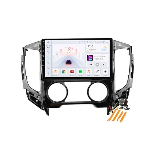 Autoradio Android 13.0 Navi 2 DIN Stereo für M-itsubishi L200 Triton 2015-2018 Sat GPS Navigation 9 zoll Cartablet Multimedia Player FM BT Receiver mit Carplay 4G 5G WIFI DSP SWC,A,Y100S Autoradio Android 13.0 Navi 2 DIN Stereo für M-itsubishi L200 Triton 2015-2018 Sat GPS Navigation 9 zoll Cartablet Multimedia Player FM BT Receiver mit Carplay 4G 5G WIFI DSP SWC,A,Y100S von YLOXFW