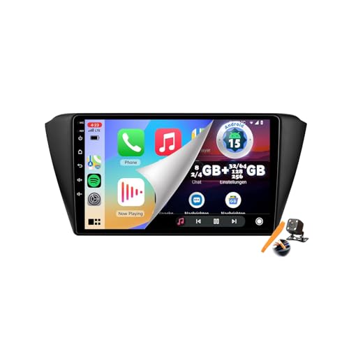 M6 pro2,YLOXFW Autoradio Android 15.0 Navi 2 DIN Stereo für Fabia 3 2015-2019 Sat GPS Navigation 9 Zoll Cartablet DVD Multimedia Player FM BT Receiver mit Carplay 4G 5G WiFi DSP SWC M6 pro2,YLOXFW Autoradio Android 15.0 Navi 2 DIN Stereo für Fabia 3 2015-2019 Sat GPS Navigation 9 Zoll Cartablet DVD Multimedia Player FM BT Receiver mit Carplay 4G 5G WiFi DSP SWC von YLOXFW