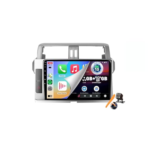 M6 pro2,YLOXFW Autoradio Android 15.0 Navi 2 DIN Stereo für Land Cruiser Prado 2014-2017 Sat GPS Navigation 9 Zoll Cartablet DVD Multimedia Player Receiver mit Carplay 4G 5G WiFi DSP SWC M6 pro2,YLOXFW Autoradio Android 15.0 Navi 2 DIN Stereo für Land Cruiser Prado 2014-2017 Sat GPS Navigation 9 Zoll Cartablet DVD Multimedia Player Receiver mit Carplay 4G 5G WiFi DSP SWC von YLOXFW