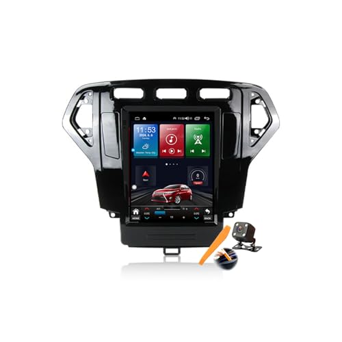 YLOXFW Ts7, Autoradio Stereo Android 14.0 Navi für Mondeo 2007-2010 Sat GPS Navigation 9.7 Zoll Cartablet DVD Multimedia Player FM BT Receiver mit Carplay 4G 5G WiFi DSP SWC YLOXFW Ts7, Autoradio Stereo Android 14.0 Navi für Mondeo 2007-2010 Sat GPS Navigation 9.7 Zoll Cartablet DVD Multimedia Player FM BT Receiver mit Carplay 4G 5G WiFi DSP SWC von YLOXFW
