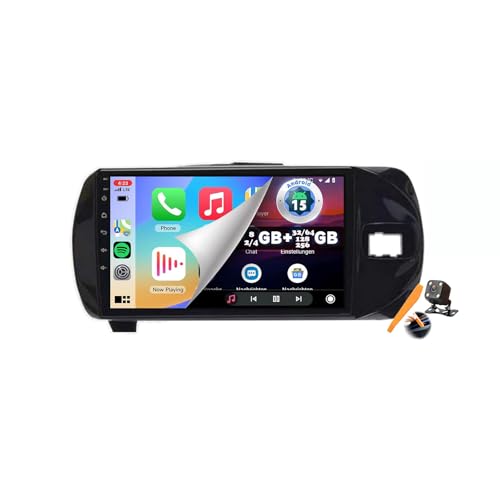 Y200s,YLOXFW Autoradio Android 15.0 Navi 2 DIN Stereo für Yaris Vitz 2014-2019 Sat GPS Navigation 9 Zoll Cartablet DVD Multimedia Player FM BT Receiver mit Carplay 4G 5G WiFi DSP SWC Y200s,YLOXFW Autoradio Android 15.0 Navi 2 DIN Stereo für Yaris Vitz 2014-2019 Sat GPS Navigation 9 Zoll Cartablet DVD Multimedia Player FM BT Receiver mit Carplay 4G 5G WiFi DSP SWC von YLOXFW