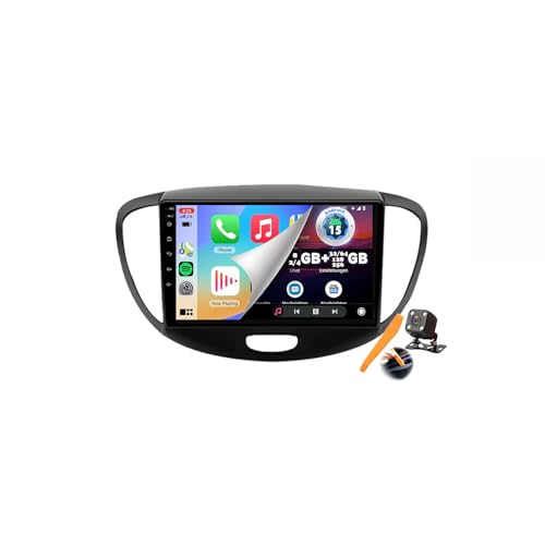 Y400s,YLOXFW Autoradio Android 15.0 Navi 2 DIN Stereo für I10 2008-2012 Sat GPS Navigation 9 Zoll Cartablet DVD Multimedia Player FM BT Receiver mit Carplay 4G 5G WiFi DSP SWC Y400s,YLOXFW Autoradio Android 15.0 Navi 2 DIN Stereo für I10 2008-2012 Sat GPS Navigation 9 Zoll Cartablet DVD Multimedia Player FM BT Receiver mit Carplay 4G 5G WiFi DSP SWC von YLOXFW