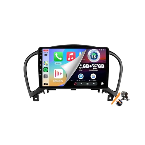 Y400s,YLOXFW Autoradio Android 15.0 Navi 2 DIN Stereo für Juke 2010-2014 Sat GPS Navigation 9 Zoll Cartablet DVD Multimedia Player FM BT Receiver mit Carplay 4G 5G WiFi DSP SWC Y400s,YLOXFW Autoradio Android 15.0 Navi 2 DIN Stereo für Juke 2010-2014 Sat GPS Navigation 9 Zoll Cartablet DVD Multimedia Player FM BT Receiver mit Carplay 4G 5G WiFi DSP SWC von YLOXFW