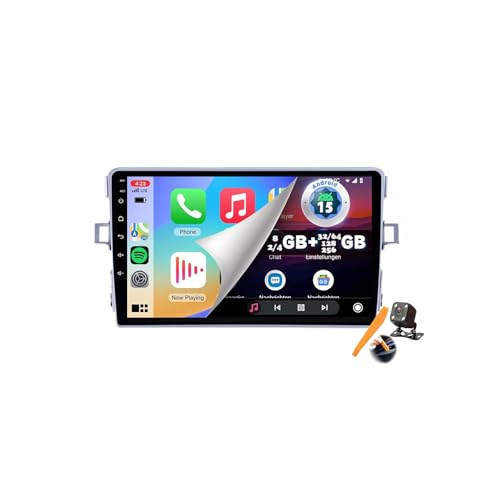Y400s,YLOXFW Autoradio Android 15.0 Navi 2 DIN Stereo für Verso AR10 2009-2018 Sat GPS Navigation 9 Zoll Cartablet DVD Multimedia Player FM BT Receiver mit Carplay 4G 5G WiFi DSP SWC Y400s,YLOXFW Autoradio Android 15.0 Navi 2 DIN Stereo für Verso AR10 2009-2018 Sat GPS Navigation 9 Zoll Cartablet DVD Multimedia Player FM BT Receiver mit Carplay 4G 5G WiFi DSP SWC von YLOXFW