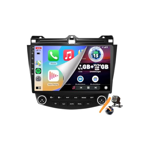 Y700s,YLOXFW Autoradio Android 15.0 Navi 2 DIN Stereo für Accord 7 2003-2007 Sat GPS Navigation 10 Zoll Cartablet DVD Multimedia Player FM BT Receiver mit Carplay 4G 5G WiFi DSP SWC Y700s,YLOXFW Autoradio Android 15.0 Navi 2 DIN Stereo für Accord 7 2003-2007 Sat GPS Navigation 10 Zoll Cartablet DVD Multimedia Player FM BT Receiver mit Carplay 4G 5G WiFi DSP SWC von YLOXFW