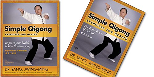 Bundle: Simple Qigong Exercise DVD and qigong book for BEGINNERS - Eight Brocades / Ba Duan Jin (YMAA chi kung exercise) Dr. Yang, Jwing-Ming von YMAA Publication Center
