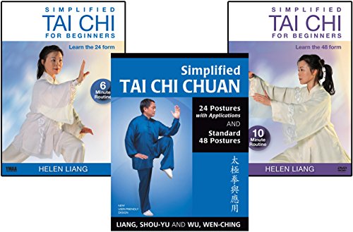 Bundle: Simplified Tai Chi for Beginners book and 2-DVD set (YMAA) Liang, Shou-Yu and Helen Liang von YMAA Publication Center