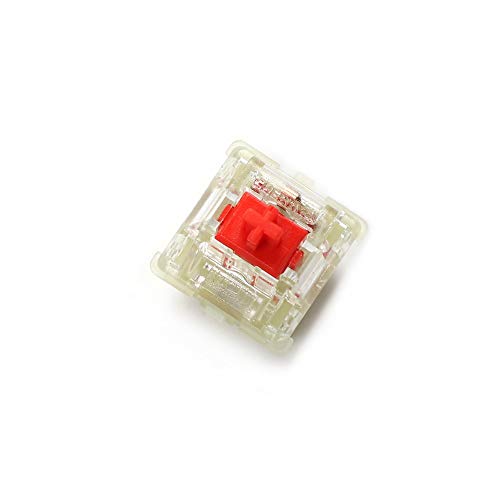 Wholesales Authentische SMD RGB Cherry MX Schalter 3 Pin mechanische Tastatur Geschwindigkeit Silber Leise Rot Blau Pink Schalter (Rot 3 Pin, 88 Stück) von YMDK