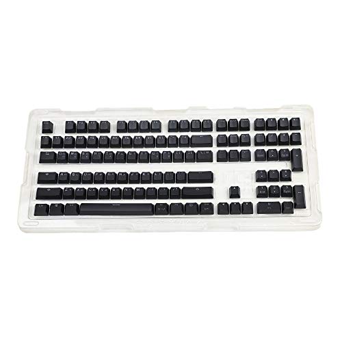 YMDK 108 Korean Double Shot PBT Shine Through OEM Profile Keycap Set Geeignet für Cherry MX Switches Mechanische Tastatur von YMDK