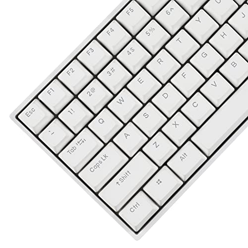 YMDK 133 RSA Kugelform Weiß Dicke PBT Double Shot Glanz Durch Hintergrundbeleuchtung Tastenkappen für MX Mechanische Tastatur 108 96 87 84 68 64 61 von YMDK