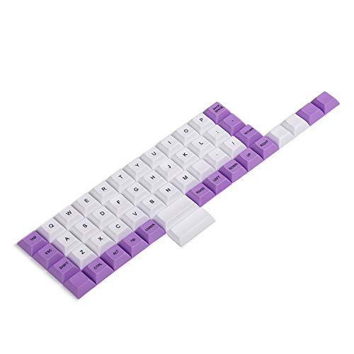 YMDK Dye Sub 1,4 mm PBT DSA Tastenkappe für MX Switches Tastatur Planck AMJ40 Niu40 (Farbe 2) (nur Tastenkappe) von YMDK