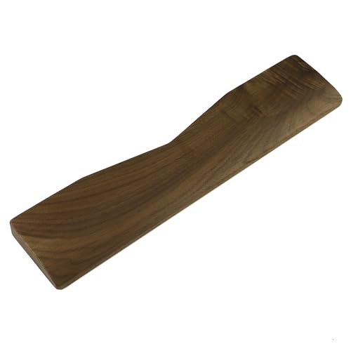 YMDK Handgelenkauflage aus Holz, Massivholz, Walnuss, für Cidoo ABM066 mechanische Tastatur von YMDK