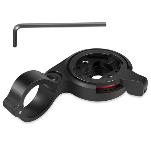 YMT Fahrrad-Lenker-Computerhalterung 010-11807-01, passend für Garmin Edge GPS-Fahrradcomputer, Zeitfahren/Tri-Bar-Halterung YMT Fahrrad-Lenker-Computerhalterung 010-11807-01, passend für Garmin Edge GPS-Fahrradcomputer, Zeitfahren/Tri-Bar-Halterung von YMT