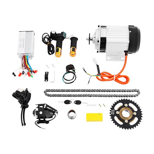 48V Fahrradmotor Bürstenloses Motor, Dre-irad Bike Umbausatz Go Kart Elektro Motoren 500W/750W Gokart Mit Motor Elektrischer Bürstenloser & Control Für Dr-eirad Reduktion E-Bike (48V 750W) von YNAADYH