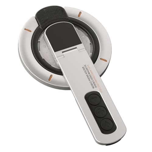 YNPQTDS Magnetischer Ringhalter Für Telefon,Verstellbarer Handyhalter - Beidseitig Drehbarer 360 Grad Verstellbarer Starker Stand Für Wand Tisch Reisen Auto Fitness Streaming von YNPQTDS