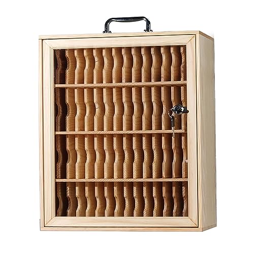 Handyschrank Für Die Schule Handyschrank Aus Holz Mit Griff Kann An Die Wand Gehängt Werden (S : 60 grids) von YNSHOP