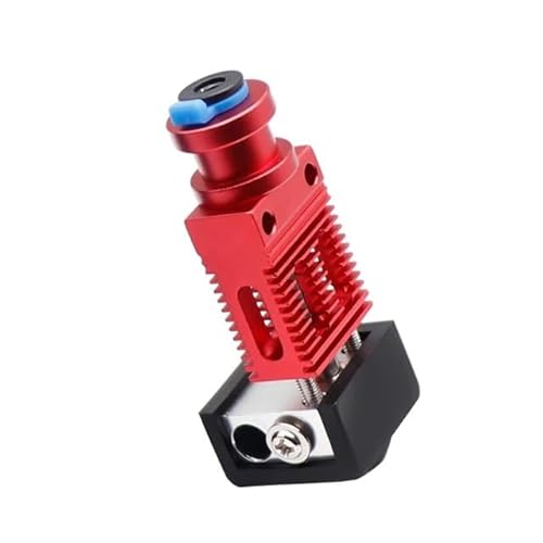 3D-Druckerteile Hotend-Druckkopf MK8-Extruder-Kit J-Kopf-Hot-End-Düse for Heizblock for Creality CR10 Ender 3(1pcs Red) von YNXDKJDS