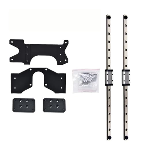 YNXDKJDS Duales Y-Achsen-Schienenset for Ender-3 S1/ Ender 3 S1 Pro/Ender 3 V3 SE Linearführungsset Ender 3 Ender 3 V2 3D-Druckerzubehör(Ender3V3SE Y AxisKit) von YNXDKJDS
