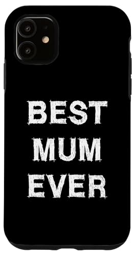 Die beste Mama aller Zeiten sagt beste Mama Muttertag Hülle für iPhone 11 von YO! Diese Klamotten