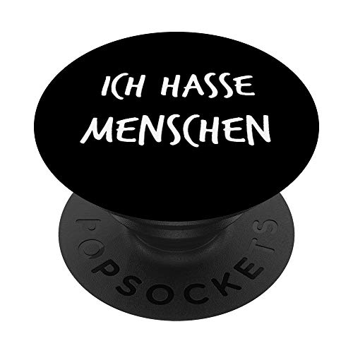 Ich Hasse Menschen Geschenk Lustiger Spruch Herren Damen PopSockets mit austauschbarem PopGrip Ich Hasse Menschen Geschenk Lustiger Spruch Herren Damen PopSockets mit austauschbarem PopGrip von YO! Diese Klamotten