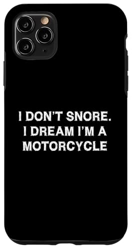 Ich schnarche nicht Motorrad Spruch lustig schnarchen Hülle für iPhone 11 Pro Max Ich schnarche nicht Motorrad Spruch lustig schnarchen Hülle für iPhone 11 Pro Max von YO! Diese Klamotten