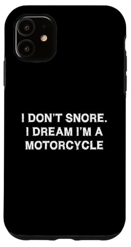 Ich schnarche nicht Motorrad Spruch lustig schnarchen Hülle für iPhone 11 Ich schnarche nicht Motorrad Spruch lustig schnarchen Hülle für iPhone 11 von YO! Diese Klamotten