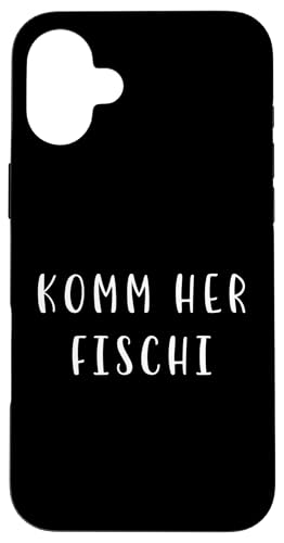Komm her Fischi Witziges Statement Spruch Lustig Hülle für iPhone 16 Plus Komm her Fischi Witziges Statement Spruch Lustig Hülle für iPhone 16 Plus von YO! Diese Klamotten