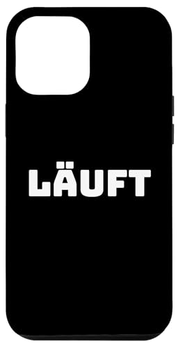Läuft Lustiges Spruch Design Fun Statement Damen Herren Hülle für iPhone 12 Pro Max Läuft Lustiges Spruch Design Fun Statement Damen Herren Hülle für iPhone 12 Pro Max von YO! Diese Klamotten