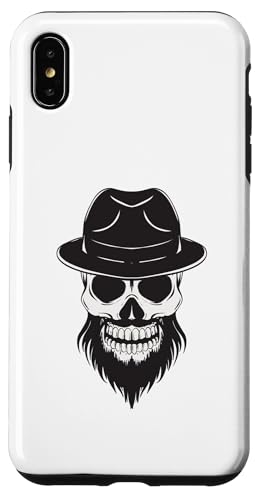Mexikanischer Totenkopf mit Bart Mütze Biker Totenkopf Mann Frau Hülle für iPhone XS Max Mexikanischer Totenkopf mit Bart Mütze Biker Totenkopf Mann Frau Hülle für iPhone XS Max von YO! Diese Klamotten
