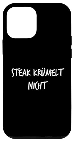 Steak krümelt nicht Geschenk Lustiger Spruch Fleischesser Hülle für iPhone 12 mini Steak krümelt nicht Geschenk Lustiger Spruch Fleischesser Hülle für iPhone 12 mini von YO! Diese Klamotten