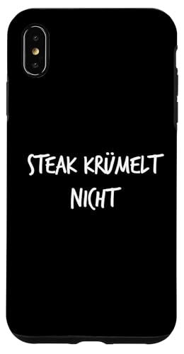Steak krümelt nicht Geschenk Lustiger Spruch Fleischesser Hülle für iPhone XS Max Steak krümelt nicht Geschenk Lustiger Spruch Fleischesser Hülle für iPhone XS Max von YO! Diese Klamotten