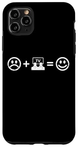 TV schauen macht glücklich Lustiges Serie Film Fan Hülle für iPhone 11 Pro Max von YO! Diese Klamotten