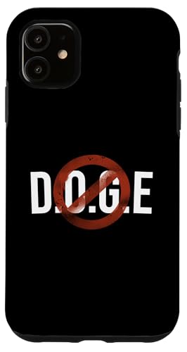 Anti-Department of Government Efficiency DOGE Protest Hülle für iPhone 11 Anti-Department of Government Efficiency DOGE Protest Hülle für iPhone 11 von YO MINUS