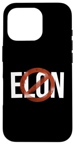 Anti-Elon DOGE Protest Hülle für iPhone 16 Pro von YO MINUS
