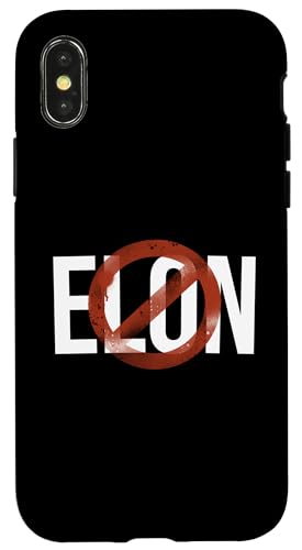 Anti-Elon DOGE Protest Hülle für iPhone X/XS von YO MINUS