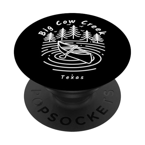 Big Cow Creek, Texas PopSockets Klebender PopGrip von YO MINUS