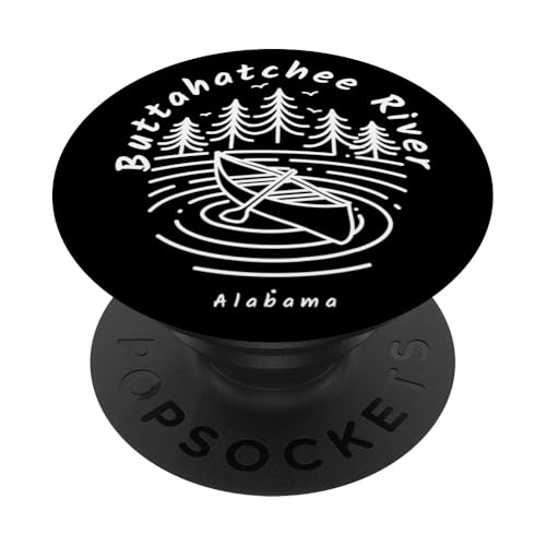 Buttahatchee River, Alabama PopSockets Klebender PopGrip von YO MINUS