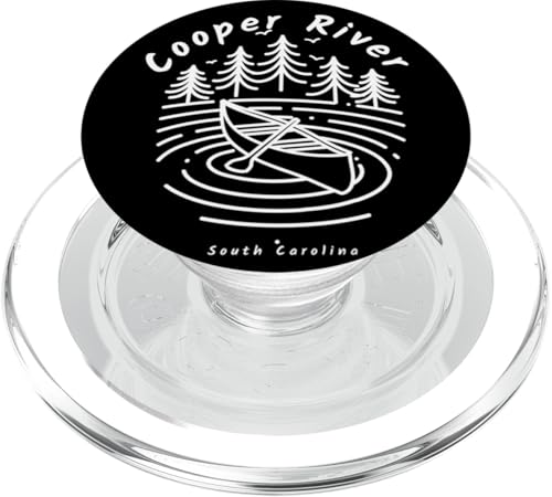 Cooper River, South Carolina PopSockets PopGrip für MagSafe von YO MINUS