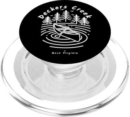 Deckers Creek, West Virginia PopSockets PopGrip für MagSafe von YO MINUS