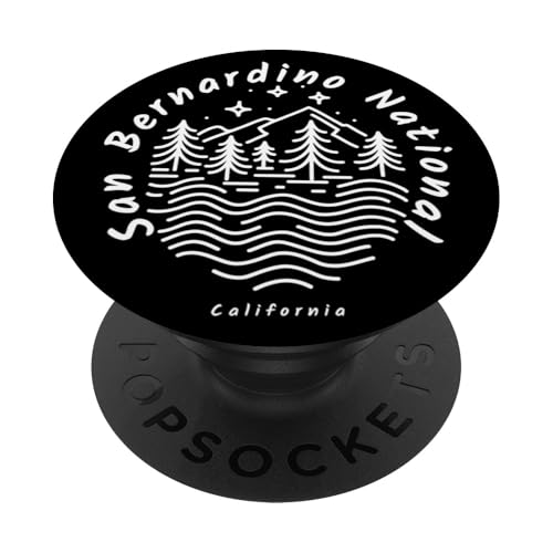 Der San Bernardino National Forest in Kalifornien PopSockets Klebender PopGrip Der San Bernardino National Forest in Kalifornien PopSockets Klebender PopGrip von YO MINUS