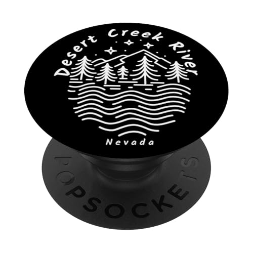 Desert Creek River Nevada PopSockets Klebender PopGrip von YO MINUS