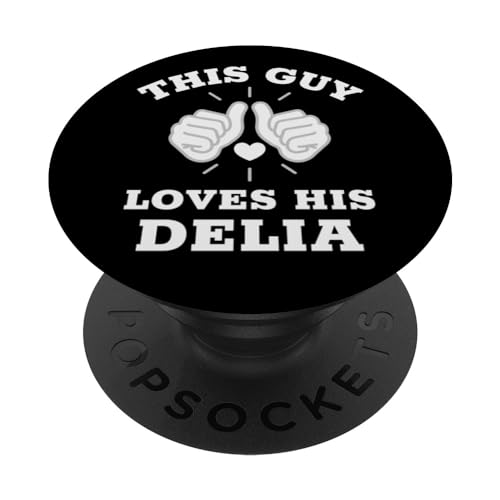 Dieser Typ liebt sein Delia PopSockets mit austauschbarem PopGrip von YO MINUS