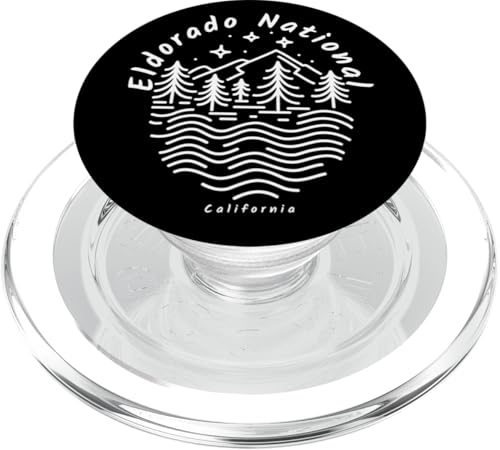 Eldorado National Forest, Kalifornien PopSockets PopGrip für MagSafe Eldorado National Forest, Kalifornien PopSockets PopGrip für MagSafe von YO MINUS