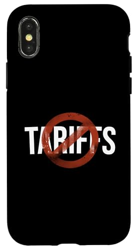 Endzölle Politische Sicht gegen Zölle Hülle für iPhone X/XS von YO MINUS