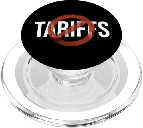 Endzölle Politische Sicht gegen Zölle PopSockets PopGrip für MagSafe von YO MINUS